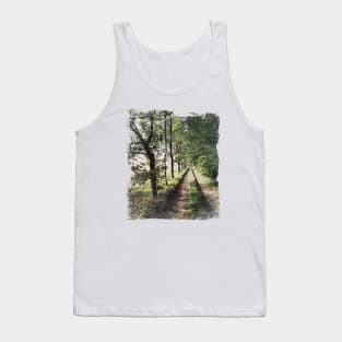 Road near forest Tank Top